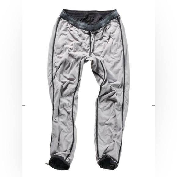 NWT Relwen Men's Off-Trail Wind Pant Black Fade Small Relaxed Breathable Nylon - Picture 3 of 12